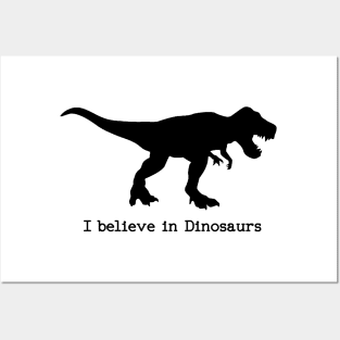 Belief in dinosaurs - science or imagination Posters and Art